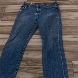 Levi's 501 Classic Blue Denim Jeans